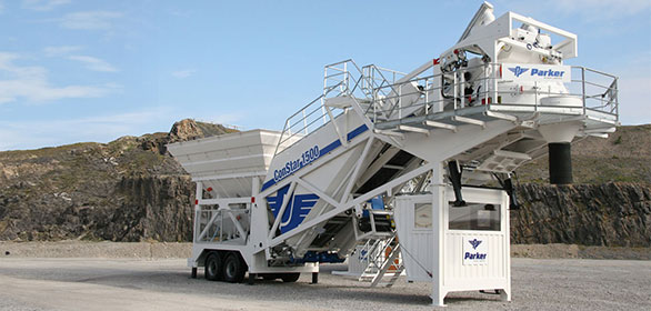 Parker Constar 1500 – Mobile Concrete Plant