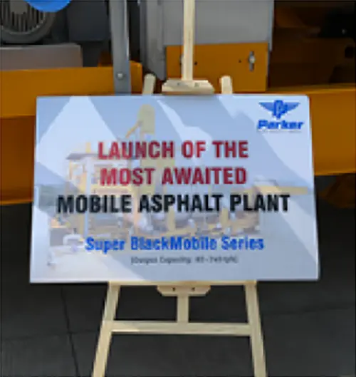 Launch of the most awaited Mobile Asphalt Plant